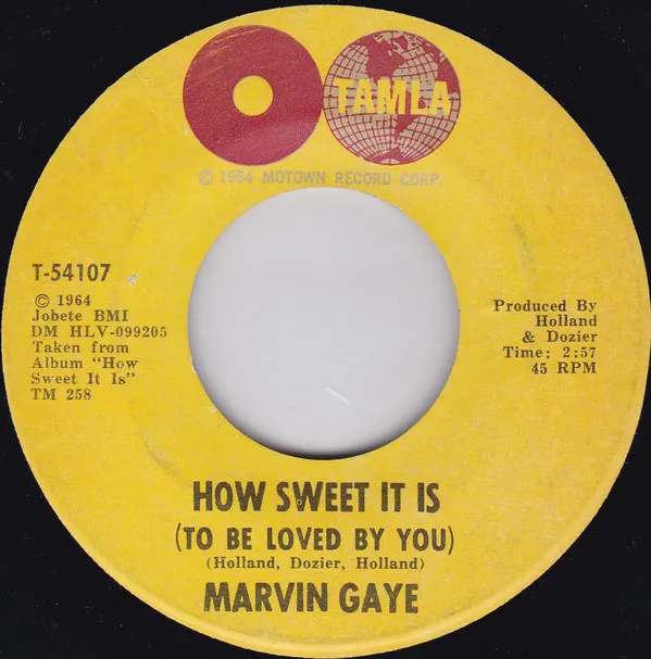 Marvin Gaye – How Sweet It Is (To Be Loved by You)