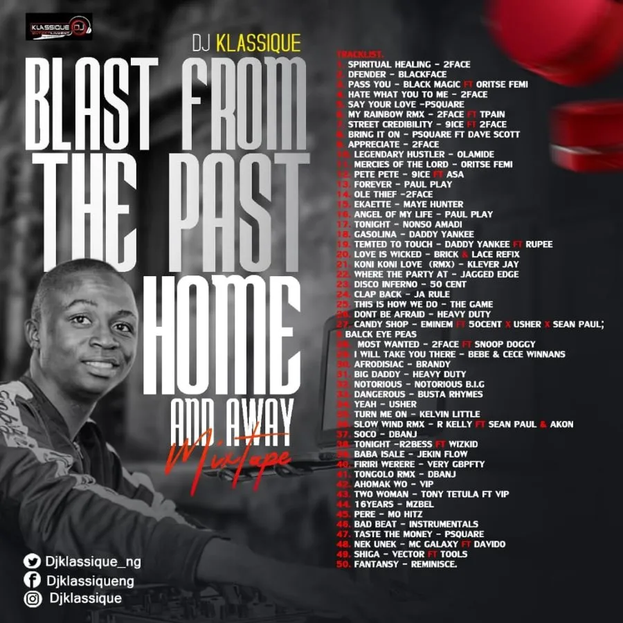 DJ Klassique – Blast From The Past (Home & Away) Mixtape
