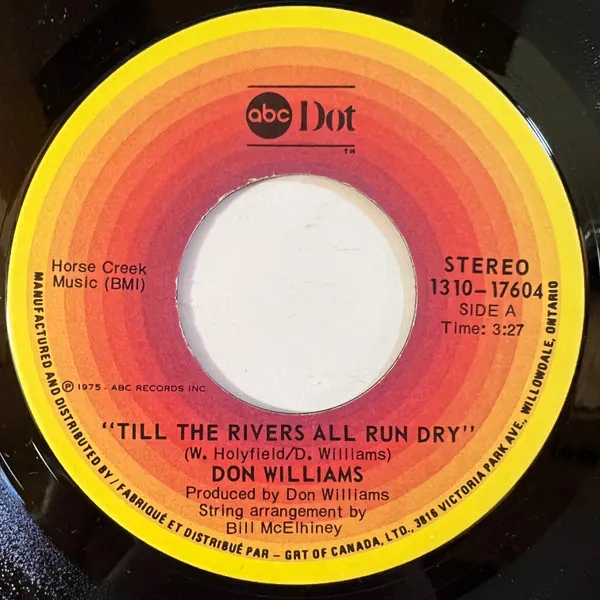 Don Williams – Till the Rivers All Run Dry