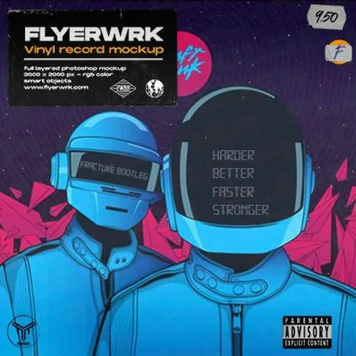 Daft Punk – Harder, Better, Faster, Stronger (Fracture Bootleg)