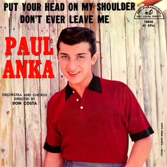 Paul Anka – Put Your Head on My Shoulder