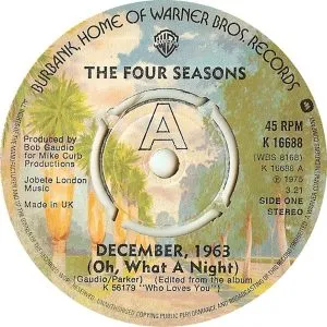 The Four Seasons - December, 1963 (Oh, What a Night)