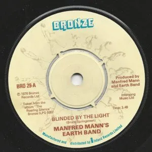 Manfred Mann's Earth Band - Blinded by the Light (single version)