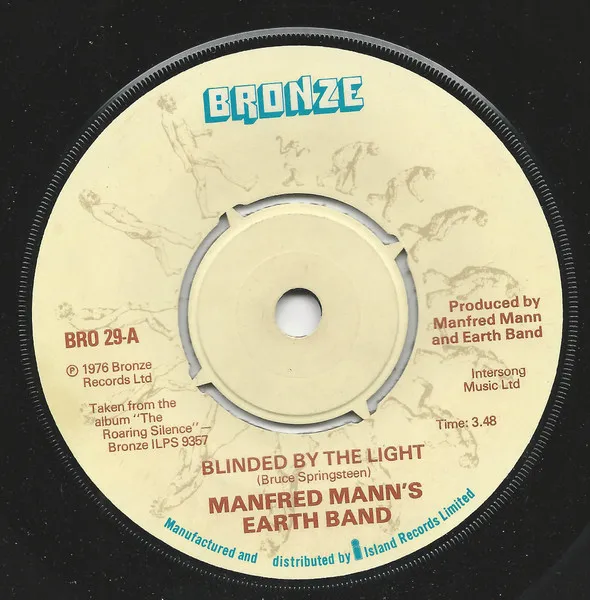 Manfred Mann’s Earth Band – Blinded by the Light (single version)