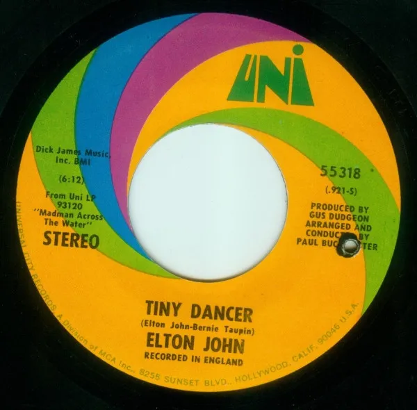 Elton John – Tiny Dancer