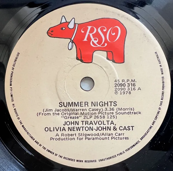 John Travolta – Summer Nights