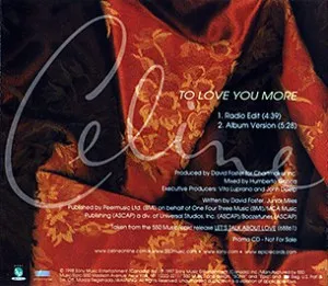 Céline Dion – To Love You More