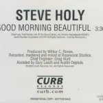 Steve Holy Good Morning Beautiful