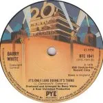 Barry White It’s Only Love Doing Its Thing