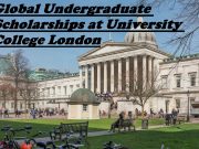 UCL Global Undergraduate Scholarship: Study in the UK for Free in 2024
