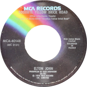 Elton John - Goodbye Yellow Brick Road