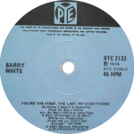 Barry White - You're the First, the Last, My Everything