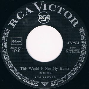 Jim Reeves - This World Is Not My Home